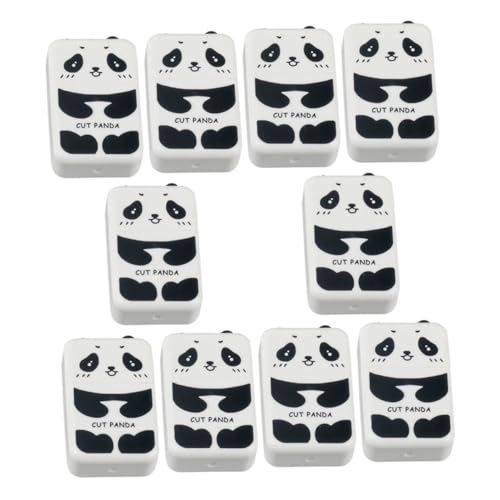 Operitacx 10 Stück Teiliges Panda Radiergummi Multifunktionale Verschleißfeste Bleistiftradierer für Sauberes Entfernen von Bleistiftstrichen Allen Papiertypen Geeignet für Schreiben Operitacx 10 Stück Teiliges Panda Radiergummi Multifunktionale Verschleißfeste Bleistiftradierer für Sauberes Entfernen von Bleistiftstrichen Allen Papiertypen Geeignet für Schreiben von Operitacx