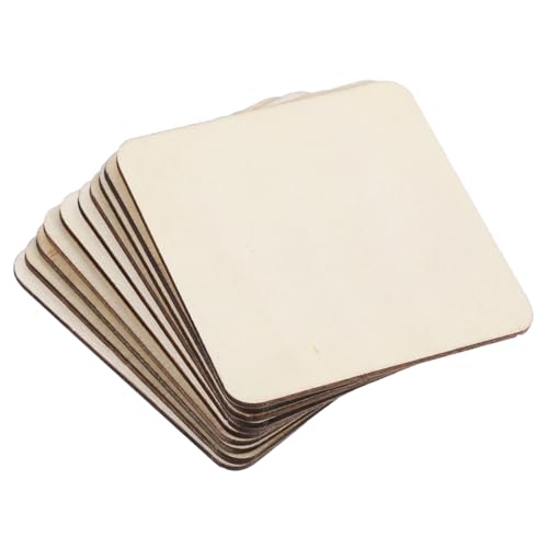 Operitacx 10 Stück Teiliges Quadratische Holzscheiben aus Naturholz Unbehandelte DIY Holzplättchen zum Basteln Malen Scrapbooking und Dekoration für Handwerk Party und Wohnraumgestaltung Operitacx 10 Stück Teiliges Quadratische Holzscheiben aus Naturholz Unbehandelte DIY Holzplättchen zum Basteln Malen Scrapbooking und Dekoration für Handwerk Party und Wohnraumgestaltung von Operitacx