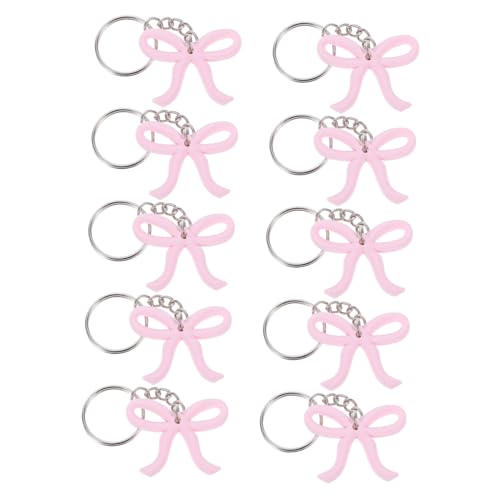 Operitacx 10 Stück Teiliges Rosa Bowknot Schlüsselanhänger aus Robustem PVC Modisches Partyzubehör für Shower Geburtstagsdekoration und Vielseitige Schlüsselorganisation Trendiger Charme Operitacx 10 Stück Teiliges Rosa Bowknot Schlüsselanhänger aus Robustem PVC Modisches Partyzubehör für Shower Geburtstagsdekoration und Vielseitige Schlüsselorganisation Trendiger Charme von Operitacx