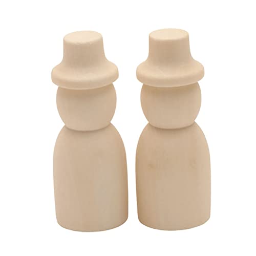 Operitacx 10 Stück Teiliges Set Holzfiguren zum Bemalen für Diy Deko Puppen mit Bastelaccessoires für Kreative Projekte und Pädagogisches Operitacx 10 Stück Teiliges Set Holzfiguren zum Bemalen für Diy Deko Puppen mit Bastelaccessoires für Kreative Projekte und Pädagogisches von Operitacx