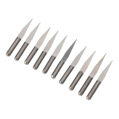 Operitacx 10 Stück Teiliges V-nut Cnc Fräser Set aus Wolframstahl Präzise Flachfräser für Gravur Vielseitig Einsetzbar für Holzverarbeitung Feine Schnitzerei und Detailreiche Holzgravur Operitacx 10 Stück Teiliges V-nut Cnc Fräser Set aus Wolframstahl Präzise Flachfräser für Gravur Vielseitig Einsetzbar für Holzverarbeitung Feine Schnitzerei und Detailreiche Holzgravur von Operitacx