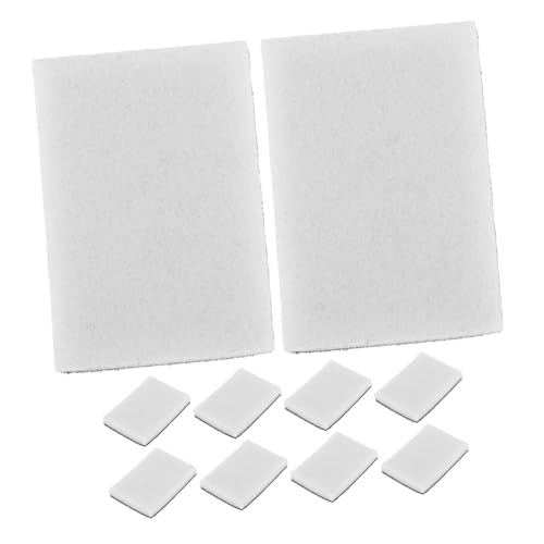 Operitacx 10 Stück Teiliges Weiße Flache Quadratische Schaumstoff pads für Mini tintenmischwerkzeuge Weiche Leicht Reinigbare Ersatz schaumpolster für Präzises Blending bei Scrapbooking und von Operitacx