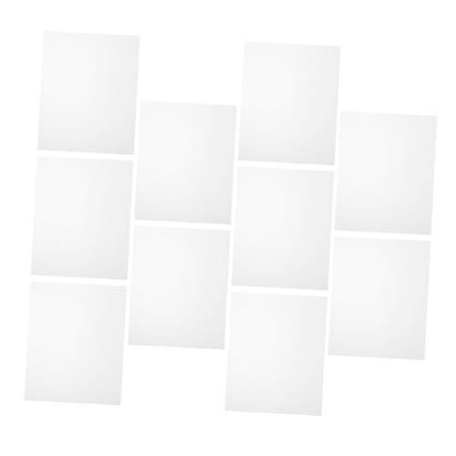 Operitacx 10 Stück Teiliges Wiederverwendbare Transparente PVC Schablonen für Kompatibel mit Druckstiften für Detailliertes Zeichnen Basteln und Scrapbooking zur Kreativer Fähigkeiten von Operitacx