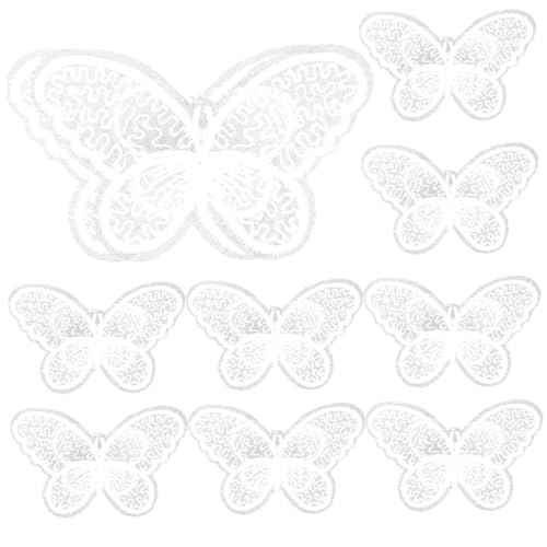 Operitacx 10 Stück Teiliges Zarte Schmetterling Aufbügel Patches aus Weißer Spitze Dekorative Applikationen zum Nähen und Aufbügeln für DIY Kleidung Hüte Taschen und Reparaturen Operitacx 10 Stück Teiliges Zarte Schmetterling Aufbügel Patches aus Weißer Spitze Dekorative Applikationen zum Nähen und Aufbügeln für DIY Kleidung Hüte Taschen und Reparaturen von Operitacx