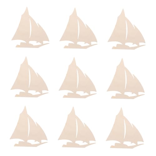Operitacx 10 Stück Unlackierte Holz Segelboot Anhänger Diy Holzdekoration für Nautische Themenpartys Bastelprojekte und Sommerdekoration Vielseitige Ornamente für Kreative Ideen Operitacx 10 Stück Unlackierte Holz Segelboot Anhänger Diy Holzdekoration für Nautische Themenpartys Bastelprojekte und Sommerdekoration Vielseitige Ornamente für Kreative Ideen von Operitacx