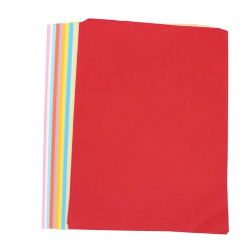 Operitacx 100 Blatt Buntes Bedruckbares Papier DIY Faltbares Bastelpapier für Schule Büro Handliches Farbiges Schreib Druckpapier in Farben Operitacx 100 Blatt Buntes Bedruckbares Papier DIY Faltbares Bastelpapier für Schule Büro Handliches Farbiges Schreib Druckpapier in Farben von Operitacx