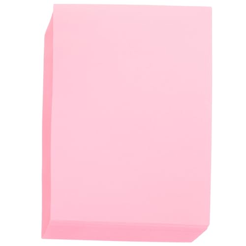 Operitacx 100 Blatt Konfetti Bastelmaterial Bastelmaterial Origami Farbpapier Rosa von Operitacx