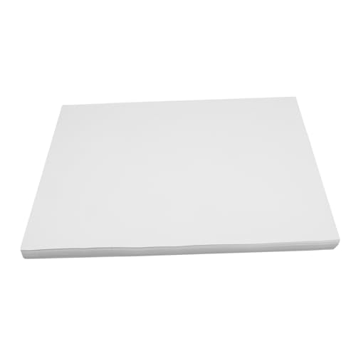 Operitacx 100 Blatt Selbstklebende Etikettenpapieraufkleber Bedruckbares Transparentes Aufkleberpapier Aufkleberetiketten Versandetiketten Transparentes Vinyl Aufkleberpapier von Operitacx