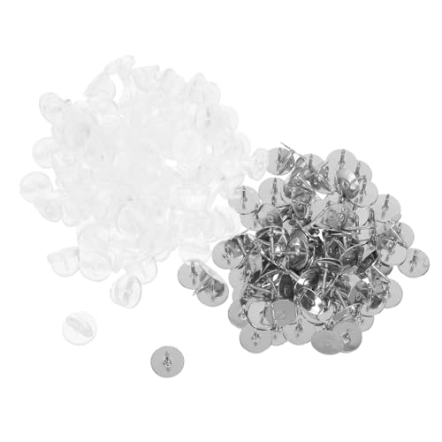 Operitacx 100 Sätze Teiliges Transparente Runde Verriegelnde Pin Backings aus Gummi Sichere Ersatzrückseiten für Broschen Anstecker Namensschilder Vielseitig für DIY Schmuck Bastelarbeiten Operitacx 100 Sätze Teiliges Transparente Runde Verriegelnde Pin Backings aus Gummi Sichere Ersatzrückseiten für Broschen Anstecker Namensschilder Vielseitig für DIY Schmuck Bastelarbeiten von Operitacx