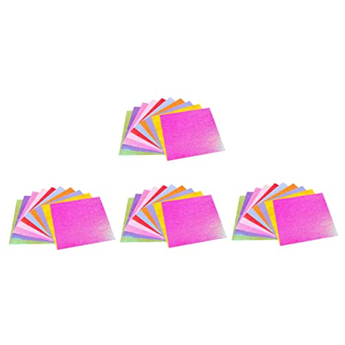 Operitacx 100 Stück Bastelpapier Glitzer Origami Papier DIY Bastelbedarf für Bunte Reißfeste Faltpapiere für Kreative Projekte Geeignet für Schule und Zuhause Operitacx 100 Stück Bastelpapier Glitzer Origami Papier DIY Bastelbedarf für Bunte Reißfeste Faltpapiere für Kreative Projekte Geeignet für Schule und Zuhause von Operitacx