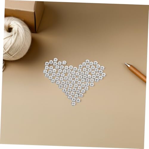 Operitacx 100 Stück Edelstahl Spacer Perlen Flach Rund Rondelle Lose Perlen für DIY Schmuckherstellung Armband Halskette Ohrringe Zubehör Hautfreundlich Langlebig von Operitacx