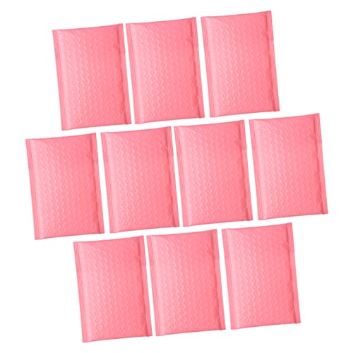 Operitacx 100 Stück Gepolsterte Versandtaschen Rosa PE Bubble Mailer für Kleine Unternehmen Reißfest Selbstklebend als Verpackungsmaterial für und Produktsendungen von Operitacx