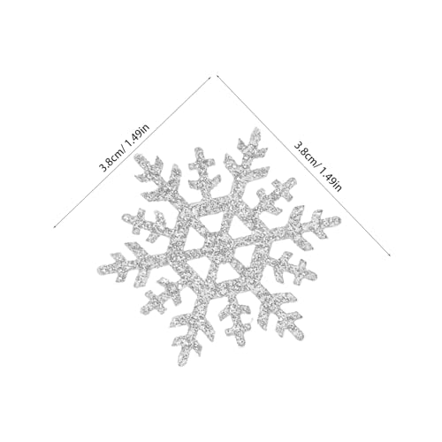 Operitacx 100 Stück Haarschmuck Weihnachtsverzierungen Schneeflockenflecken Stickerei Aufbügler Winter Snowflake Flatback Schmuckverzierung DIY -Stirnbandhaarklammern Zubehör Stoff Weiß Operitacx 100 Stück Haarschmuck Weihnachtsverzierungen Schneeflockenflecken Stickerei Aufbügler Winter Snowflake Flatback Schmuckverzierung DIY -Stirnbandhaarklammern Zubehör Stoff Weiß von Operitacx