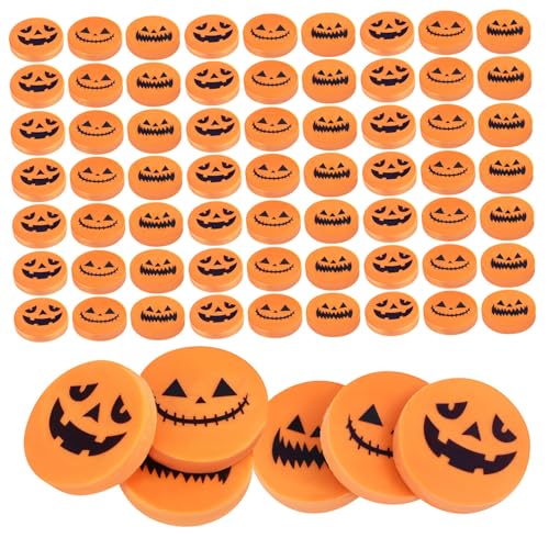 Operitacx 100 Stück Halloween Radiergummis Mini Kürbisform Schulbedarf Partygeschenke Süßigkeitenbeutel Füller Papierfreundlich Tragbar Kreatives Lernspielzeug Operitacx 100 Stück Halloween Radiergummis Mini Kürbisform Schulbedarf Partygeschenke Süßigkeitenbeutel Füller Papierfreundlich Tragbar Kreatives Lernspielzeug von Operitacx