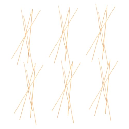 Operitacx 100 Stück Holz Bastelstäbe Kunst Kratzstäbe Kratzpapier Pad Zimmerpflanzen Papier Handfächer Zweige Zum Basteln Weidenflechtwerkzeug Dübelstifte Rührstäbchen DIY von Operitacx