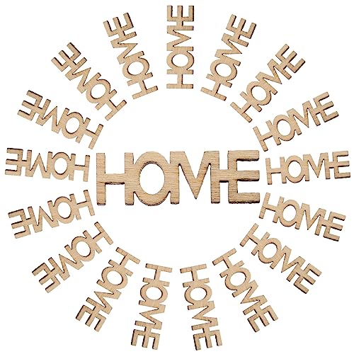 Operitacx 100 Stück Holzbuchstaben Home Pieces zum Basteln Glatte DIY Holzletter für Kreative Handarbeiten und Wohnungsdeko Unbemalte Holzformen für Heimwerker Projekte Operitacx 100 Stück Holzbuchstaben Home Pieces zum Basteln Glatte DIY Holzletter für Kreative Handarbeiten und Wohnungsdeko Unbemalte Holzformen für Heimwerker Projekte von Operitacx