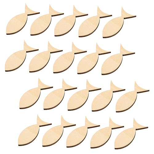 Operitacx 100 Stück Holzfische Deko Holzscheiben zum Bemalen DIY Bastelbedarf Fischformen Holzstreu für Hochzeit Party Erstkommunion und Innenraumdekoration Operitacx 100 Stück Holzfische Deko Holzscheiben zum Bemalen DIY Bastelbedarf Fischformen Holzstreu für Hochzeit Party Erstkommunion und Innenraumdekoration von Operitacx