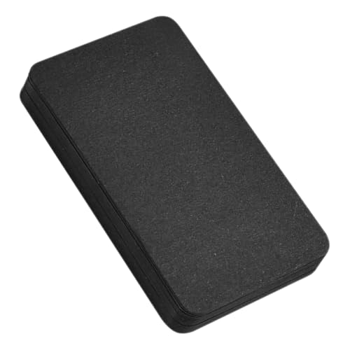 Operitacx 100 Stück Leeres Kartenmaterial Leere Visitenkarte Mini-blankokarten Schwarze Notizkarten Leere Karteikarten Schwarze Karteikarten Leere Platzkarten Leere Wortkarten Black Papier Operitacx 100 Stück Leeres Kartenmaterial Leere Visitenkarte Mini-blankokarten Schwarze Notizkarten Leere Karteikarten Schwarze Karteikarten Leere Platzkarten Leere Wortkarten Black Papier von Operitacx