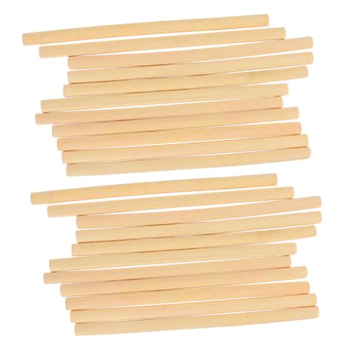 Operitacx 100 Stück Mini Holzstäbe Rundstäbe mit Glatter Oberfläche Stabile Natürliche Holzstäbe für DIY Wandteppiche Makramee und Kreative Bastelprojekte Operitacx 100 Stück Mini Holzstäbe Rundstäbe mit Glatter Oberfläche Stabile Natürliche Holzstäbe für DIY Wandteppiche Makramee und Kreative Bastelprojekte von Operitacx
