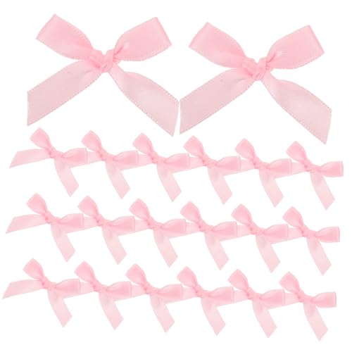 Operitacx 100 Stück Mini Satin Schleifen Kleine Polyester Bänder für DIY Basteln Kuchen Dekoration Geschenkverpackung Party und Scrapbooking Zubehör Operitacx 100 Stück Mini Satin Schleifen Kleine Polyester Bänder für DIY Basteln Kuchen Dekoration Geschenkverpackung Party und Scrapbooking Zubehör von Operitacx
