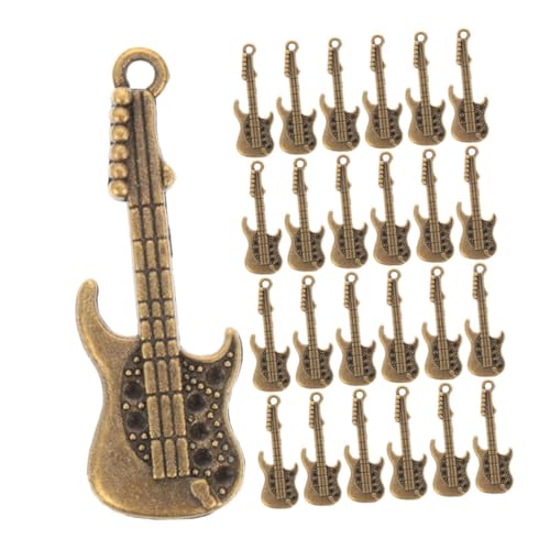 Operitacx 100 Stück Miniatur Gitarren Anhänger Retro Metall Diy Zubehör für Handyhüllen und Bastelprojekte Stabil und Farbenfroh für Kreative Dekorationen Operitacx 100 Stück Miniatur Gitarren Anhänger Retro Metall Diy Zubehör für Handyhüllen und Bastelprojekte Stabil und Farbenfroh für Kreative Dekorationen von Operitacx