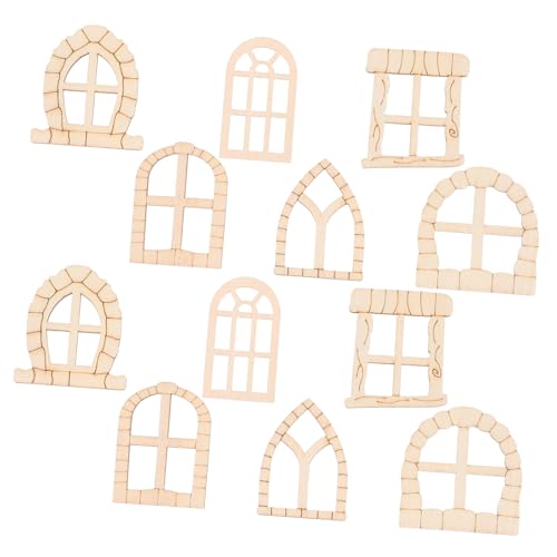 Operitacx 100 Stück Miniatur holztüren für Feengarten DIY Unbehandelt Naturholz Fenster Modell Zubehör für Garten Balkon Outdoor Dekoration Vielseitige Märchentüren Operitacx 100 Stück Miniatur holztüren für Feengarten DIY Unbehandelt Naturholz Fenster Modell Zubehör für Garten Balkon Outdoor Dekoration Vielseitige Märchentüren von Operitacx