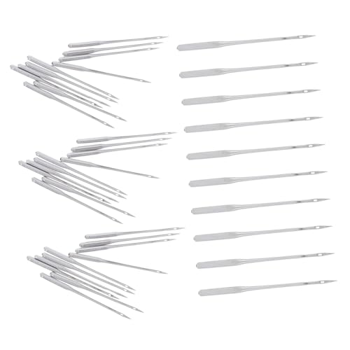 Operitacx 100 Stück Nähmaschinennadeln Sticknadeln für Verschiedene Stoffe Präzise Stiche Kompatibel mit Meisten Haushaltsnähmaschinen für DIY und Reparaturen Operitacx 100 Stück Nähmaschinennadeln Sticknadeln für Verschiedene Stoffe Präzise Stiche Kompatibel mit Meisten Haushaltsnähmaschinen für DIY und Reparaturen von Operitacx
