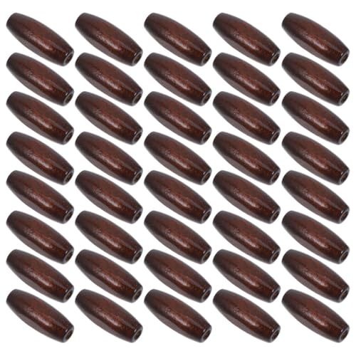 Operitacx 100 Stück Oval Holzperlen Ahorn für Diy Projekte Rustikale Handwerksperlen zur Dekoration von Vorhängen Taschen und Mehr mit Lochdurchmesser und Langlebig Operitacx 100 Stück Oval Holzperlen Ahorn für Diy Projekte Rustikale Handwerksperlen zur Dekoration von Vorhängen Taschen und Mehr mit Lochdurchmesser und Langlebig von Operitacx
