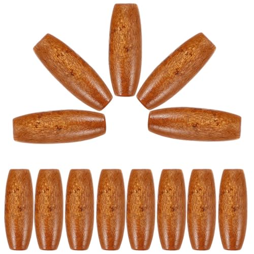 Operitacx 100 Stück Oval Wooden Spacer Beads Ahorn für Diy Makramee Projekte Robuste Holzperlen Verschiedenen Farben für Schmuckherstellung und Bastelarbeiten Operitacx 100 Stück Oval Wooden Spacer Beads Ahorn für Diy Makramee Projekte Robuste Holzperlen Verschiedenen Farben für Schmuckherstellung und Bastelarbeiten von Operitacx