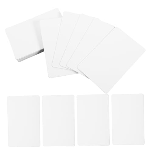 Operitacx 100 Stück PVC Blanko Visitenkarten Weiß mit Großem Schreibbereich Vielseitig Beschriftbar für Geschenke Namensschilder DIY Etiketten Hochzeit Büro Scrapbooking Operitacx 100 Stück PVC Blanko Visitenkarten Weiß mit Großem Schreibbereich Vielseitig Beschriftbar für Geschenke Namensschilder DIY Etiketten Hochzeit Büro Scrapbooking von Operitacx