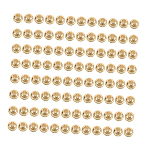 Operitacx 100 Stück Runde Abstandsperlen 2 Mm Multifunktionale Herstellung Von Armbändern Halsketten Und Ohrringen Lose Perlen Für Die Herstellung Von DIY Schmuck Operitacx 100 Stück Runde Abstandsperlen 2 Mm Multifunktionale Herstellung Von Armbändern Halsketten Und Ohrringen Lose Perlen Für Die Herstellung Von DIY Schmuck von Operitacx