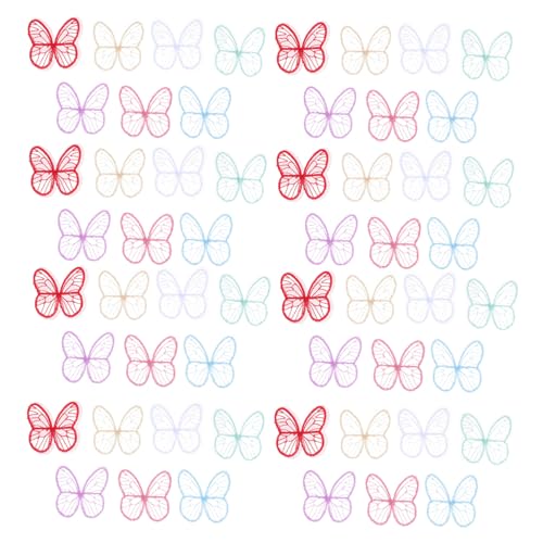 Operitacx 100 Stück Schmetterling Spitze Applikationen Handbestickt Spitzenstickerei Patches zum Aufnähen für Hochzeitskleider Jacken Hosen DIY Kleidung Dekoration Mix Farben Operitacx 100 Stück Schmetterling Spitze Applikationen Handbestickt Spitzenstickerei Patches zum Aufnähen für Hochzeitskleider Jacken Hosen DIY Kleidung Dekoration Mix Farben von Operitacx