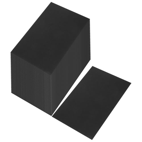 Operitacx 100 Stück Schwarze Blankokarten DIY Karteikarten Beidseitig Beschreibbar Vielseitig Einsetzbar für Schule Büro Zuhause Kreative Gestaltung Operitacx 100 Stück Schwarze Blankokarten DIY Karteikarten Beidseitig Beschreibbar Vielseitig Einsetzbar für Schule Büro Zuhause Kreative Gestaltung von Operitacx