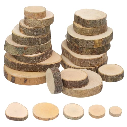 Operitacx 100 Stück Unbehandelte Holzscheiben Für Tafelaufsätze 0 6–1 2 Zoll Große Natürliche Runde Holzscheiben Holzkreise Holzuntersetzer Zum Basteln Für Rustikale Hochzeiten Operitacx 100 Stück Unbehandelte Holzscheiben Für Tafelaufsätze 0 6–1 2 Zoll Große Natürliche Runde Holzscheiben Holzkreise Holzuntersetzer Zum Basteln Für Rustikale Hochzeiten von Operitacx