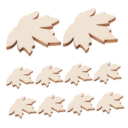 Operitacx 100 Stück Unfertige Holz Ahornblätter Unbehandelte Maple Leaf Formen für Diy Herbstbasteln Thanksgiving Tischdeko Hochzeitsornamente Leichte Holzscheiben für Dekoration Operitacx 100 Stück Unfertige Holz Ahornblätter Unbehandelte Maple Leaf Formen für Diy Herbstbasteln Thanksgiving Tischdeko Hochzeitsornamente Leichte Holzscheiben für Dekoration von Operitacx
