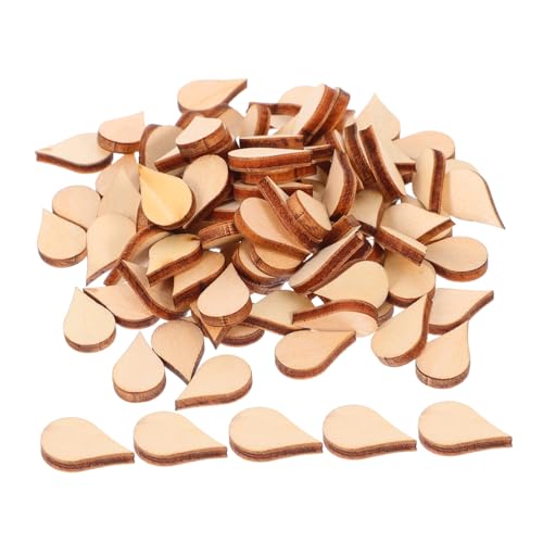 Operitacx 100 Stück Wasserfallform Holz Chips DIY Dekorationen für Bastelprojekte und Handgemacht für Scrapbooking und Heimdekoration Operitacx 100 Stück Wasserfallform Holz Chips DIY Dekorationen für Bastelprojekte und Handgemacht für Scrapbooking und Heimdekoration von Operitacx
