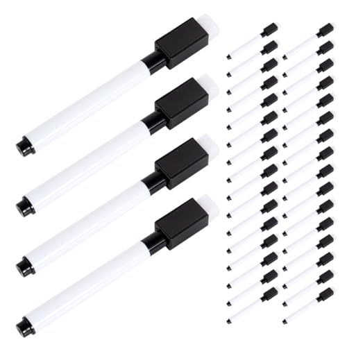 Operitacx 100 Stück Whiteboard Marker Whiteboard Stifte Mit Feiner Spitze Kleine Trocken Abwischbare Marker Mit Wasserlöslicher – Löschbare Schwarze Stifte Für Den Einsatz Im Büro Operitacx 100 Stück Whiteboard Marker Whiteboard Stifte Mit Feiner Spitze Kleine Trocken Abwischbare Marker Mit Wasserlöslicher – Löschbare Schwarze Stifte Für Den Einsatz Im Büro von Operitacx