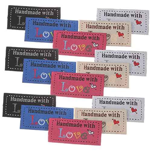 Operitacx 100Stücke Handgefertigte Etiketten mit Liebe für DIY Projekte Personalisierte Näh Tags für Kleidung Taschen Strickwaren Operitacx 100Stücke Handgefertigte Etiketten mit Liebe für DIY Projekte Personalisierte Näh Tags für Kleidung Taschen Strickwaren von Operitacx
