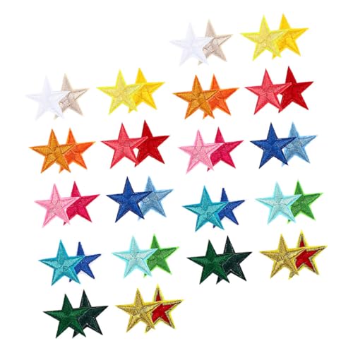 Operitacx 102 Stück Fünfzackige Sterne Aufbügelflicken Bunte Polyester Patches für Diy Kleidung Accessoires Einfache Anwendung für Kreative Projekte und Persönliche Gestaltung Operitacx 102 Stück Fünfzackige Sterne Aufbügelflicken Bunte Polyester Patches für Diy Kleidung Accessoires Einfache Anwendung für Kreative Projekte und Persönliche Gestaltung von Operitacx