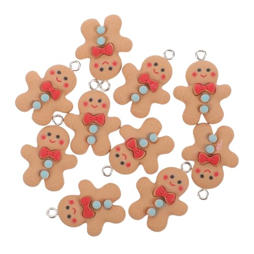 Operitacx 10St Lebkuchenmann Ohrringe Weihnachtslebkuchenanhänger Ohrring Machen Charme Schmuckherstellungszubehör Schmuckanhänger lebkuchenmann Lebkuchenmann- zum Aufhängen Harz Operitacx 10St Lebkuchenmann Ohrringe Weihnachtslebkuchenanhänger Ohrring Machen Charme Schmuckherstellungszubehör Schmuckanhänger lebkuchenmann Lebkuchenmann- zum Aufhängen Harz von Operitacx