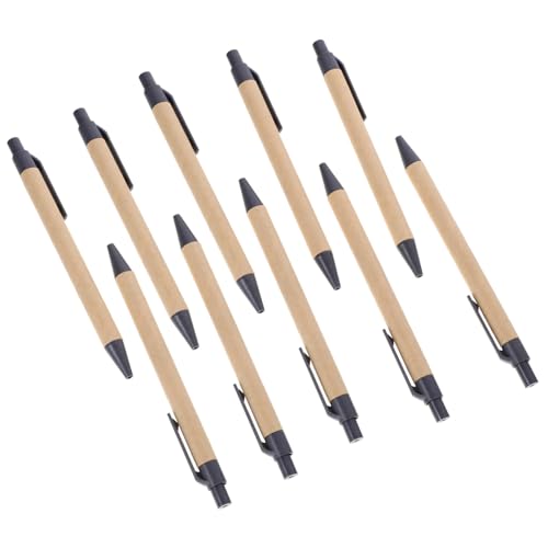 Operitacx 10Stücke Ergonomische Kugelschreiber Schulstifte für Büro Kreatives Design Langlebiges Schreiben oder Wohnaccessoire Operitacx 10Stücke Ergonomische Kugelschreiber Schulstifte für Büro Kreatives Design Langlebiges Schreiben oder Wohnaccessoire von Operitacx