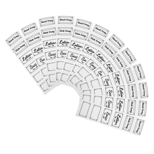 Operitacx 12 Blatt Aufkleber Für Flaschenetiketten Klare Conditioner-etiketten Transparente Spenderetiketten Wasserfeste Etiketten Für Shampoo Klare Shampoo-etiketten Selbstklebendes Papier Operitacx 12 Blatt Aufkleber Für Flaschenetiketten Klare Conditioner-etiketten Transparente Spenderetiketten Wasserfeste Etiketten Für Shampoo Klare Shampoo-etiketten Selbstklebendes Papier von Operitacx