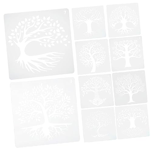 Operitacx 12 Blatt Teiliges Baum Schablonen Wiederverwendbare Diy Malvorlagen mit Glatter Oberfläche Leicht zu Reinigen für Wanddekoration und Kreative Bastelprojekte Operitacx 12 Blatt Teiliges Baum Schablonen Wiederverwendbare Diy Malvorlagen mit Glatter Oberfläche Leicht zu Reinigen für Wanddekoration und Kreative Bastelprojekte von Operitacx