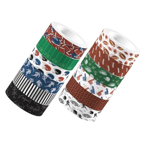 Operitacx 12 Rollen Dekorative Washi Tapes Selbstklebende Diy Klebebänder für Scrapbooking Journale und Bastelprojekte Vielseitige Masking Tape mit Feinen Mustern für und Kreative Dekoration Operitacx 12 Rollen Dekorative Washi Tapes Selbstklebende Diy Klebebänder für Scrapbooking Journale und Bastelprojekte Vielseitige Masking Tape mit Feinen Mustern für und Kreative Dekoration von Operitacx