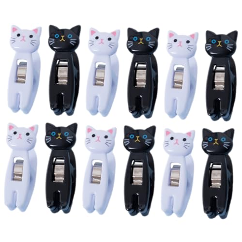 Operitacx 12 Stck Teiliges Bunte Katzen Memo Clips aus Kunststoff Multifunktionale Niedliche und Fotoclips Kleine Praktische Büroklammern für Schreibwaren und Haushaltsorganisation Operitacx 12 Stck Teiliges Bunte Katzen Memo Clips aus Kunststoff Multifunktionale Niedliche und Fotoclips Kleine Praktische Büroklammern für Schreibwaren und Haushaltsorganisation von Operitacx