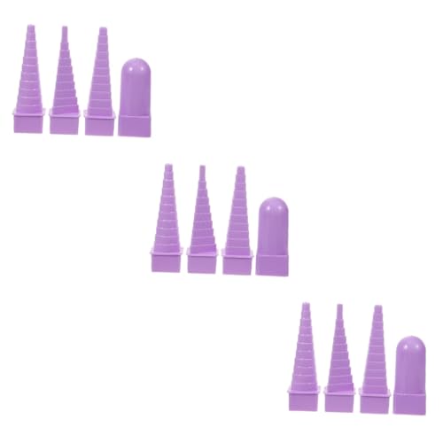 Operitacx 12 Stck Teiliges Quilling Turm Papier Quilling Werkzeug mit Rutschfestem Design Komfortable Handhabung für Präzises Basteln für DIY Papierquilling Künstler und Bastelfans von Operitacx