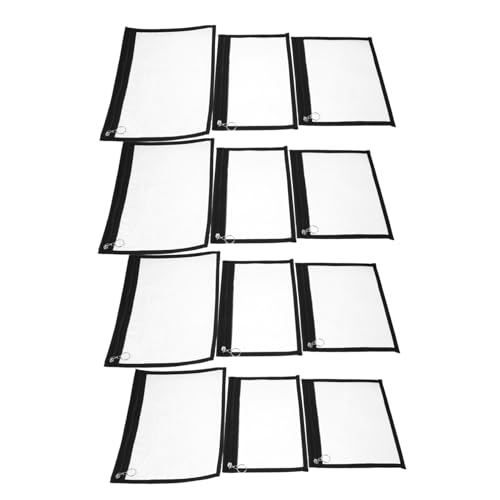 Operitacx 12 Stück Durchsichtige Reißverschlusstaschen Durchsichtige Flache Taschen Mit Reißverschluss Reißverschluss Operitacx 12 Stück Durchsichtige Reißverschlusstaschen Durchsichtige Flache Taschen Mit Reißverschluss Reißverschluss von Operitacx