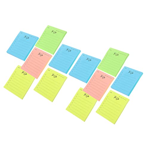 Operitacx 12 Stück Fluoreszierende Haftnotizen Büro-notizblöcke Aufkleber Beachten Scrapbook-memo-aufkleber Multifunktionale Hinweisaufkleber Notenvorrat Zubehör Beachten Hauszubehör Papier Operitacx 12 Stück Fluoreszierende Haftnotizen Büro-notizblöcke Aufkleber Beachten Scrapbook-memo-aufkleber Multifunktionale Hinweisaufkleber Notenvorrat Zubehör Beachten Hauszubehör Papier von Operitacx