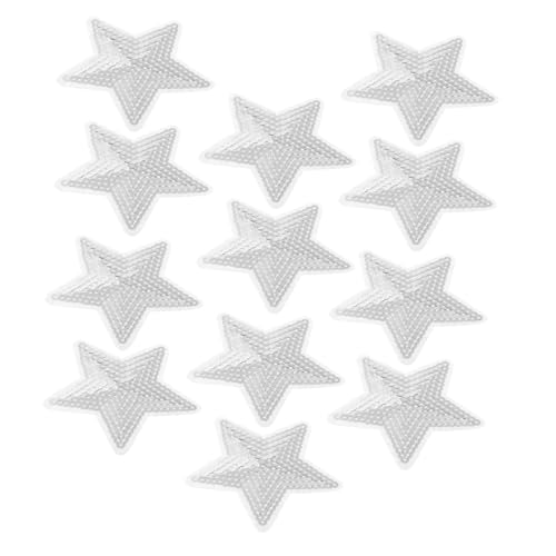Operitacx 12 Stück Glitzernde Fünfzackige Stern Patches Bestickte Applikationen zum Aufnähen für Jacken Schuhe und Hüte Silberne DIY Dekoration mit Pailletten Operitacx 12 Stück Glitzernde Fünfzackige Stern Patches Bestickte Applikationen zum Aufnähen für Jacken Schuhe und Hüte Silberne DIY Dekoration mit Pailletten von Operitacx