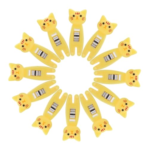 Operitacx 12 Stück Niedliche Cartoon Büroklammern Multifunktionale Snack und Dokumentenclips für Schreibtisch für Bürobedarf Schule und Reisen Operitacx 12 Stück Niedliche Cartoon Büroklammern Multifunktionale Snack und Dokumentenclips für Schreibtisch für Bürobedarf Schule und Reisen von Operitacx